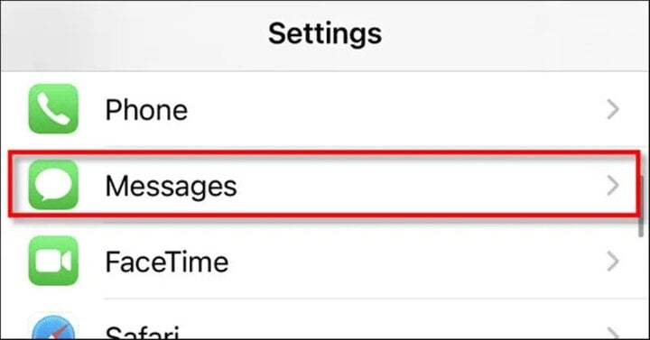 Hướng dẫn cách ẩn tin nhắn spam từ người lạ trên iPhone